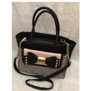 Betsy Johnson 2 in 1 purse.